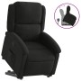 Sillón reclinable elevable tela negro en Sillones | Comprar online en Foru.es