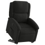 Sillón reclinable elevable tela negro en Sillones | Comprar online en Foru.es