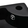 Washbasin with overflow 45x32x12.5 cm black by vidaXL, Sinks - Ref: Foro24-141924, Price: 84,35 €, Discount: %