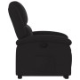 Sillón reclinable elevable tela negro en Sillones | Comprar online en Foru.es