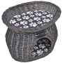 Casa/cama/ rascador para mascotas de sauce con cojín de vidaXL, Camas para gatos - Ref: Foro24-170222, Precio: 71,73 €, Descu...