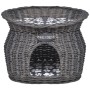 Casa/cama/ rascador para mascotas de sauce con cojín de vidaXL, Camas para gatos - Ref: Foro24-170222, Precio: 71,73 €, Descu...