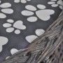 Casa/cama/ rascador para mascotas de sauce con cojín de vidaXL, Camas para gatos - Ref: Foro24-170222, Precio: 71,73 €, Descu...