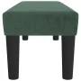 Banco de terciopelo verde oscuro 100x30x30 cm de , Bancos - Ref: Foro24-346669, Precio: 58,23 €, Descuento: %