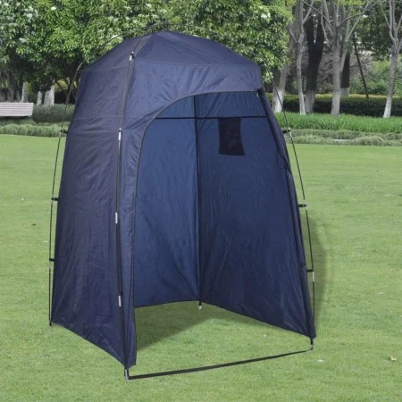 Blue shower/toilet/dressing room tent by vidaXL, Private enclosures and portable showers - Ref: Foro24-91019, Price: 43,72 €,...