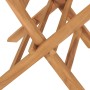 Sillas de jardín plegables 2 unidades madera maciza de teca de vidaXL, Sillas de jardín - Ref: Foro24-41993, Precio: 140,93 €...