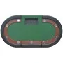 Poker table 10 players chip tray and dealer area by vidaXL, Game and poker tables - Ref: Foro24-80133, Price: 275,46 €, Disco...