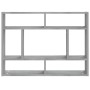 Estantería de pared madera de ingeniería gris sonoma 75x16x55cm de , Estantes y estanterías - Ref: Foro24-815844, Precio: 37,...