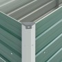 Arriate de jardín de acero galvanizado verde 100x40x45 cm de , Maceteros y jardineras - Ref: Foro24-44855, Precio: 43,34 €, D...