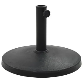 Base de sombrilla redonda de poliresina negra 10 kg de , Bases para sombrillas - Ref: Foro24-45196, Precio: 46,91 €, Descuent...