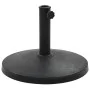 Base de sombrilla redonda de poliresina negra 10 kg de , Bases para sombrillas - Ref: Foro24-45196, Precio: 46,91 €, Descuent...