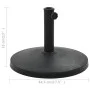 Base de sombrilla redonda de poliresina negra 10 kg de , Bases para sombrillas - Ref: Foro24-45196, Precio: 46,91 €, Descuent...