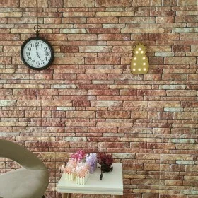 Paneles de pared 3D diseño de ladrillo 10 uds EPS marrón de , Recubrimiento de paredes - Ref: Foro24-149583, Precio: 138,00 €...