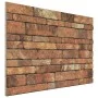 3D Wandpaneele Brick Design 10 Stück EPS Braun von , Wandverkleidung - Ref: Foro24-149583, Preis: 138,00 €, Rabatt: %