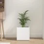 Jardinera de madera contrachapada blanco 40x40x40 cm de , Maceteros y jardineras - Ref: Foro24-808792, Precio: 31,17 €, Descu...