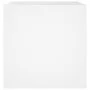 Jardinera de madera contrachapada blanco 40x40x40 cm de , Maceteros y jardineras - Ref: Foro24-808792, Precio: 31,17 €, Descu...