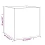 Jardinera de madera contrachapada blanco 40x40x40 cm de , Maceteros y jardineras - Ref: Foro24-808792, Precio: 31,17 €, Descu...