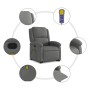 Silla de masaje reclinable de pie de tela gris oscuro en Sillones | Comprar online en Foru.es