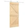 Sliding door with solid pine wood fittings 85x210 cm by , Doors - Ref: Foro24-3203083, Price: 204,88 €, Discount: %