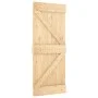 Sliding door with solid pine wood fittings 85x210 cm by , Doors - Ref: Foro24-3203083, Price: 204,88 €, Discount: %
