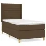 Boxspringbett mit dunkelbrauner Stoffmatratze 100x200 cm von , Betten und Lattenroste - Ref: Foro24-3132052, Preis: 366,13 €,...