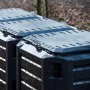Nature contenedor térmico para compost 1200 L color negro 6071483 de Nature, Compostadores - Ref: Foro24-407107, Precio: 230,...