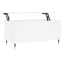 Mesa de centro madera contrachapada blanco 90x44,5x45 cm de , Mesas de centro - Ref: Foro24-830964, Precio: 70,07 €, Descuent...