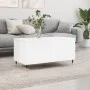 Couchtisch aus glänzend weißem Sperrholz, 90 x 44,5 x 45 cm von , Couchtisch - Ref: Foro24-830966, Preis: 72,88 €, Rabatt: %