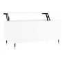 Couchtisch aus glänzend weißem Sperrholz, 90 x 44,5 x 45 cm von , Couchtisch - Ref: Foro24-830966, Preis: 72,88 €, Rabatt: %