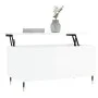Couchtisch aus glänzend weißem Sperrholz, 90 x 44,5 x 45 cm von , Couchtisch - Ref: Foro24-830966, Preis: 72,88 €, Rabatt: %