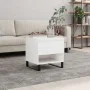 White engineered wood coffee table 50x46x50 cm by , Coffee table - Ref: Foro24-830924, Price: 46,10 €, Discount: %