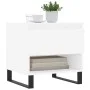 White engineered wood coffee table 50x46x50 cm by , Coffee table - Ref: Foro24-830924, Price: 46,10 €, Discount: %
