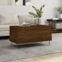 Mesa de centro madera contrachapada roble marrón 90x44,5x45 cm de , Mesas de centro - Ref: Foro24-830979, Precio: 68,90 €, De...