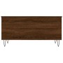 Mesa de centro madera contrachapada roble marrón 90x44,5x45 cm de , Mesas de centro - Ref: Foro24-830979, Precio: 69,73 €, De...