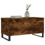 Mesa de centro madera contrachapada roble ahumado 90x44,5x45 cm de , Mesas de centro - Ref: Foro24-830985, Precio: 60,79 €, D...