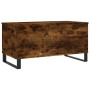 Mesa de centro madera contrachapada roble ahumado 90x44,5x45 cm de , Mesas de centro - Ref: Foro24-830985, Precio: 60,79 €, D...