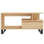Mesa de centro madera contrachapada roble Sonoma 90x49x45 cm de , Mesas de centro - Ref: Foro24-831031, Precio: 72,06 €, Desc...