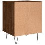 Mesitas noche 2 uds madera ingeniería marrón roble 40x35x50 cm de , Mesitas de noche - Ref: Foro24-830731, Precio: 46,34 €, D...