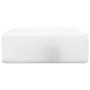 Lavabo de cerámica cuadrado orificio de grifo y desagüe blanco de vidaXL, Lavabos - Ref: Foro24-141940, Precio: 60,90 €, Desc...