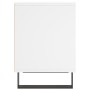 Mesitas de noche 2 uds madera de ingeniería blanco 40x35x50 cm de , Mesitas de noche - Ref: Foro24-830733, Precio: 48,65 €, D...