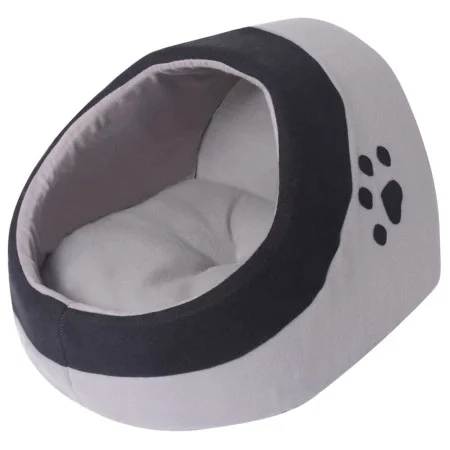 Cama cubo para gatos tamaño L gris y negra de vidaXL, Camas para gatos - Ref: Foro24-131369, Precio: 32,80 €, Descuento: %