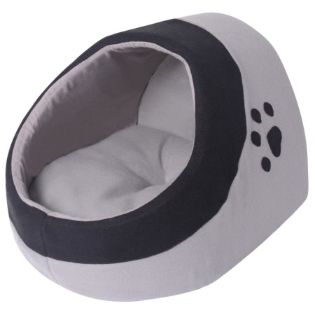 Cama cubo para gatos tamaño L gris y negra de vidaXL, Camas para gatos - Ref: Foro24-131369, Precio: 33,41 €, Descuento: %