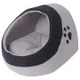 Cama cubo para gatos tamaño L gris y negra de vidaXL, Camas para gatos - Ref: Foro24-131369, Precio: 32,80 €, Descuento: %