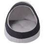 Cama cubo para gatos tamaño L gris y negra de vidaXL, Camas para gatos - Ref: Foro24-131369, Precio: 32,80 €, Descuento: %