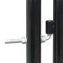 Puerta de valla de jardín negra 300x175 cm de vidaXL, Puertas de jardín - Ref: Foro24-141692, Precio: 523,66 €, Descuento: %