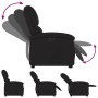 Sillón eléctrico reclinable elevable de tela negro en Sillones | Comprar online en Foru.es