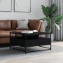Mesa de centro madera de ingeniería negro 80x80x45 cm de , Mesas de centro - Ref: Foro24-835289, Precio: 99,61 €, Descuento: %