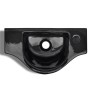 Lavabo de cerámica con orificio de grifo/desagüe negro de vidaXL, Lavabos - Ref: Foro24-141931, Precio: 80,04 €, Descuento: %