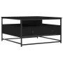 Mesa de centro madera de ingeniería negro 80x80x45 cm de , Mesas de centro - Ref: Foro24-835289, Precio: 98,09 €, Descuento: %