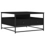 Mesa de centro madera de ingeniería negro 80x80x45 cm de , Mesas de centro - Ref: Foro24-835289, Precio: 99,61 €, Descuento: %